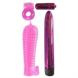 Pink Ultimate Pleasure Couple’s Kit - Vibrator sæt